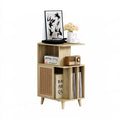 Tv-meubel van hout met eikenlook, kleur lichtbruin